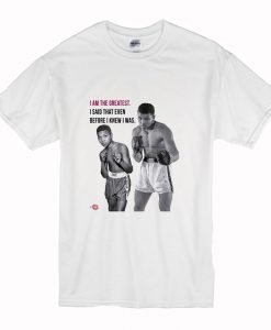 Muhammad Ali Kid Quote KiSS T-Shirt (Oztmu)