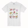 Disney Princess Floral Fashion T Shirt (Oztmu)