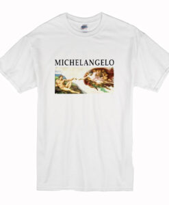 Michelangelo the creation of Adam T-Shirt (Oztmu)