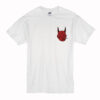 White Devil Head T Shirt (Oztmu)