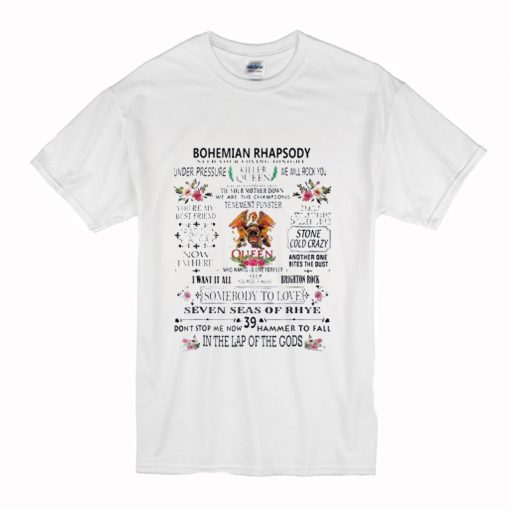 Featuring Freddie Bohemian Rhapsody Need Your Loving Tonight T-Shirt (Oztmu)