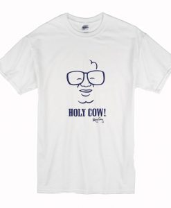 Harry Caray Holy Cow Art T-Shirt (Oztmu)