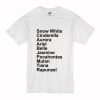 Disney Princesses T-Shirt (Oztmu)