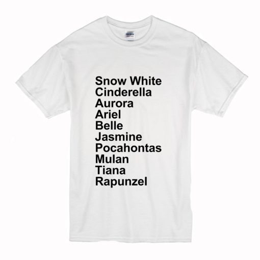 Disney Princesses T-Shirt (Oztmu)