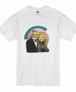 Vintage Kenny Rogers Dolly Parton T Shirt (Oztmu)