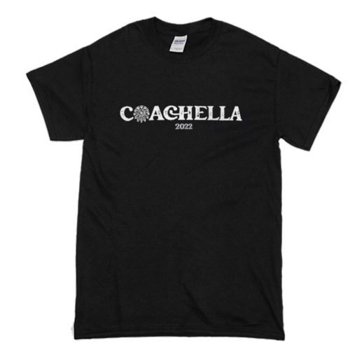 Coachella 2022 Black T Shirt (Oztmu)