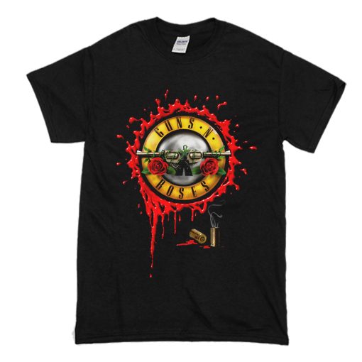 Guns N Roses Blood Bullet T-Shirt (Oztmu)