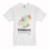 80s Dadasaurus Dinosaurs Cliff Galbraith Funny Cartoon Cute Dad T-Shirt (Oztmu)