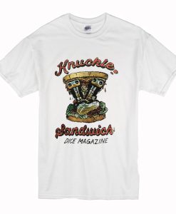Dice Magazine Knuckle Sandwich T-Shirt (Oztmu)