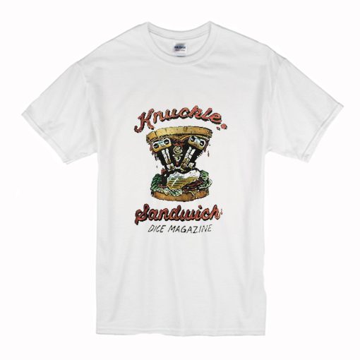 Dice Magazine Knuckle SandwichT Shirt (Oztmu)