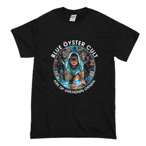 Blue Öyster Cult Fire Of T Shirt (Oztmu)