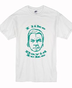 I Like David Icke T Shirt (Oztmu)