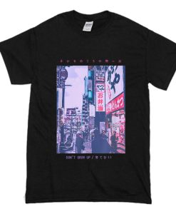 90s Lofi Tokyo Japanese T Shirt (Oztmu)