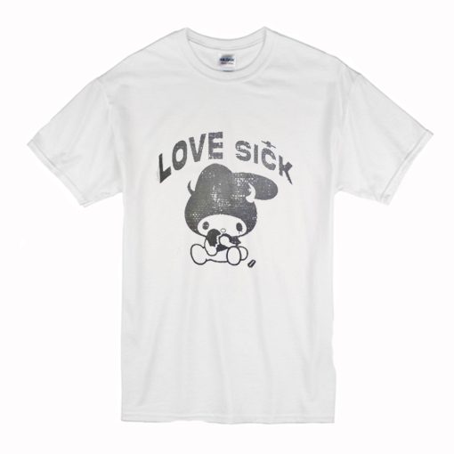 Love Sick My Melody T Shirt (Oztmu)