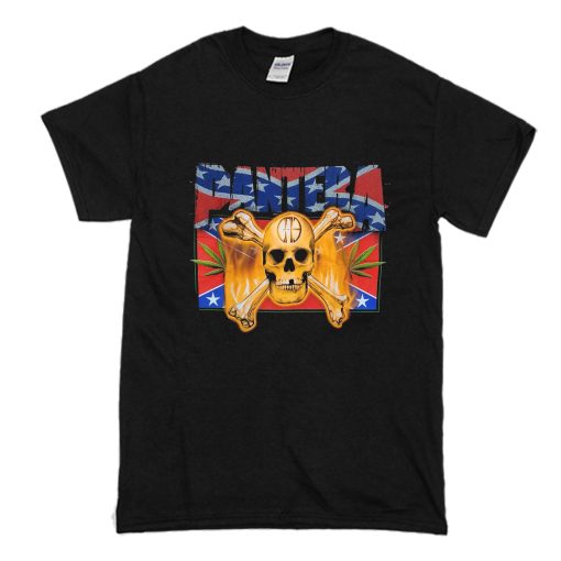 Pantera Rebel Flag T Shirt (Oztmu)