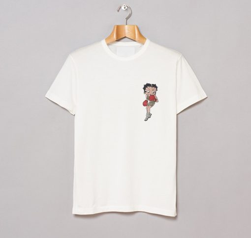 Betty Boop Boxing T-Shirt (Oztmu)