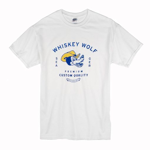 Whiskey Wolf T Shirt (Oztmu)