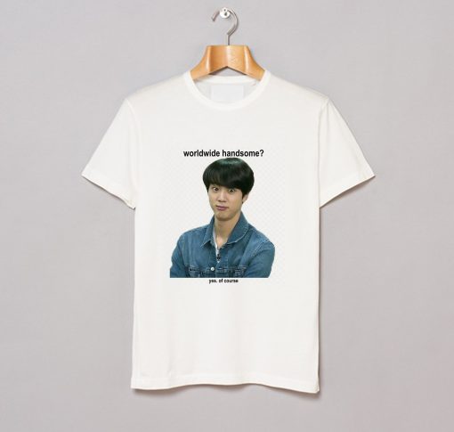 BTS Jin Worldwide Handsome Kpop T Shirt (Oztmu)