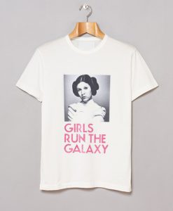 Girls Short Sleeve Star Wars Girls Run The Galaxy T-Shirt (Oztmu)