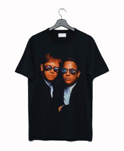 Rare Vintage Elton John Billy Joel T Shirt (Oztmu)