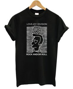 Homer Simpson Lovejoy Division Rock And Or Roll T-Shirt (Oztmu)