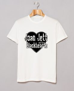 Joan Jett & The Blackhearts T Shirt (Oztmu) White