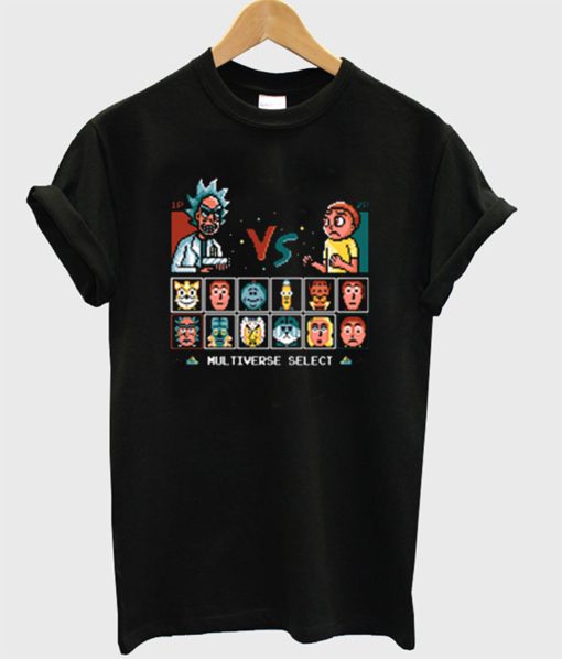 Cheap Custom Rick And Morty Multiverse Select T-Shirt (Oztmu)
