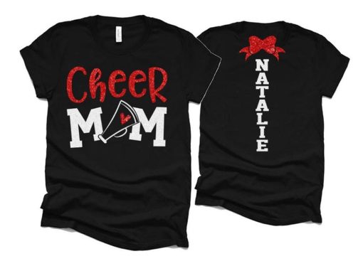 Cheer Mom T Shirt (Oztmu)