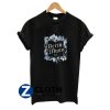 Blue Roses Black T-Shirt ZA