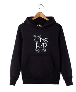 One Hip Boys Black Hoodie AA