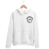 Volleyball vibes White Hoodie AA