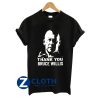 Black And White Bruce Willis 44 Years Thank You For The Memories Unisex T-Shirt AA