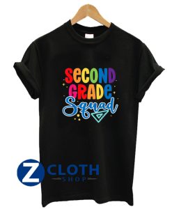 Back To School 2nd Grade Second Grade Squad Teacher shirt AA