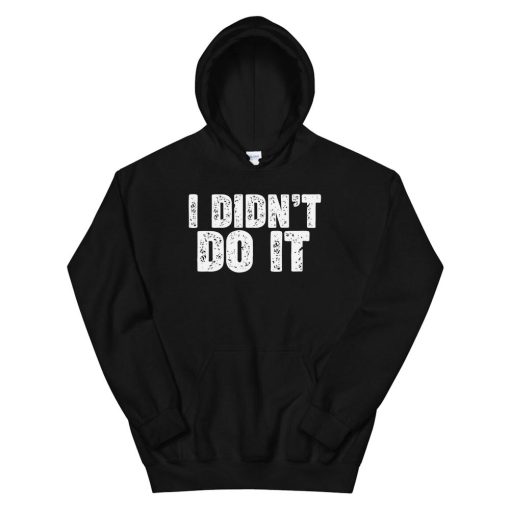 I Didnt Do It Hoodie