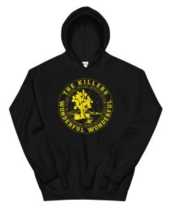 Official The Killers Yellow And Black Desert Hoodie