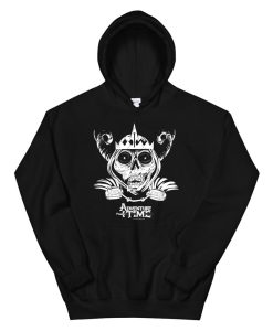 Adventure Time Skull Face Hoodie AA