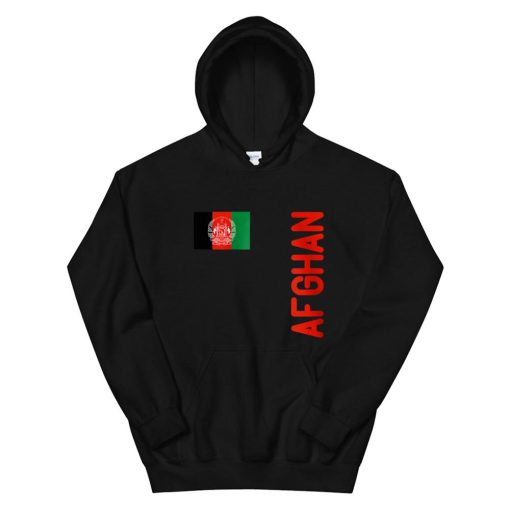Afghan Flag And Afghanistan Roots Hoodie AA