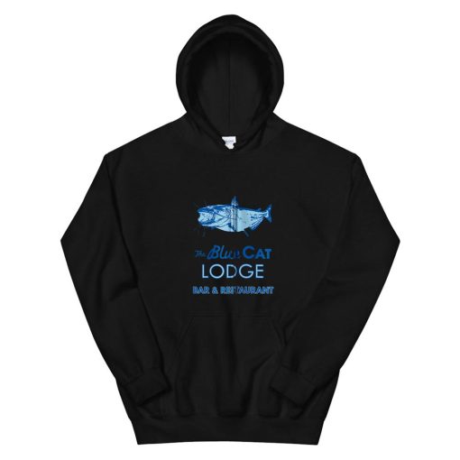 Ozark Blue Cat Lodge Lakeside View Hoodie AP