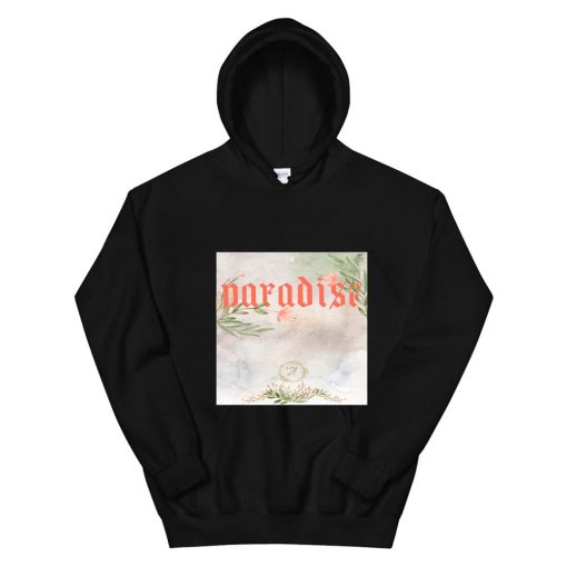 Paradise Custom Graphic Design Floral Logo Hoodie AP