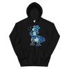 Protogen Furry Fursuit Fursona Sea Blue Pattern Hoodie AP