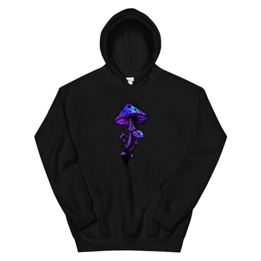 Psychedelic Mushroom Trippy Illustration Hoodie AP