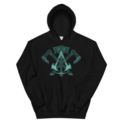 Assassins Creed Valhalla Axes Logo Hoodie AA