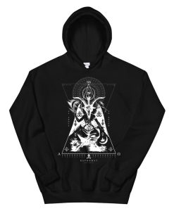 Baphomet As Above So Below Sacred Geometry Hoodie AA