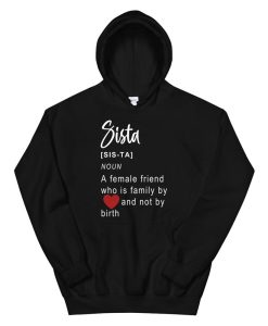 Best Queen Sistas Friends Girl Hoodie AA