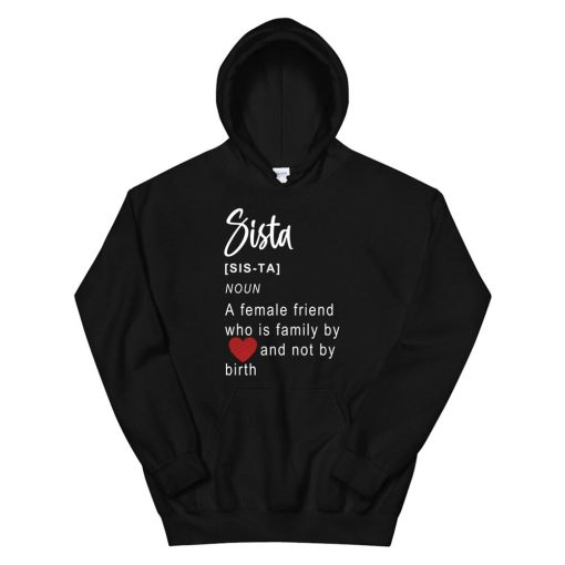 Best Queen Sistas Friends Girl Hoodie AA