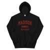 Madison Wisconsin Wi Vintage Athletic Sports Hoodie AP