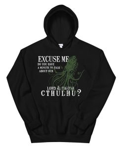 ordandsavior Cthulhu Funny Parody Religion Myth Hoodie AP