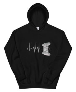 Gamer Heartbeat Teenage Boys Gifts Ideas Gaming Hoodie AA