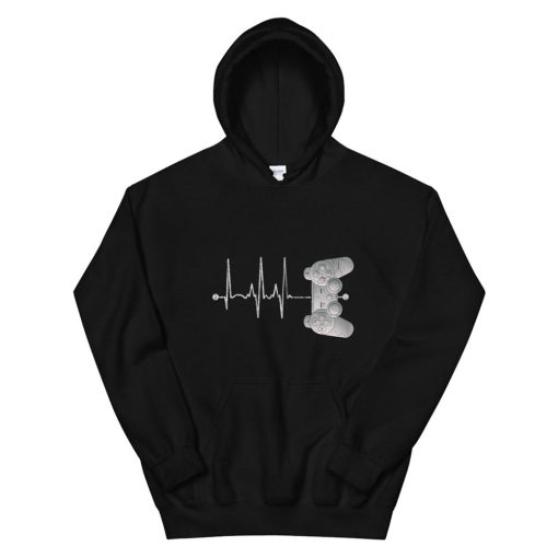 Gamer Heartbeat Teenage Boys Gifts Ideas Gaming Hoodie AA