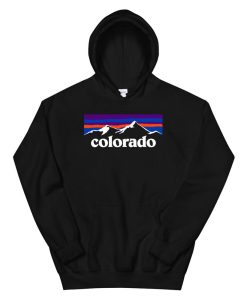 Colorado Mountains Design Version Hoodie AA